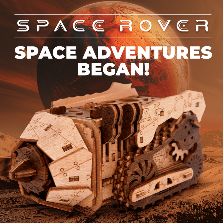 Spannende neue Kickstarter-Kampagne: Die ultimative Space Rover Puzzle Box!